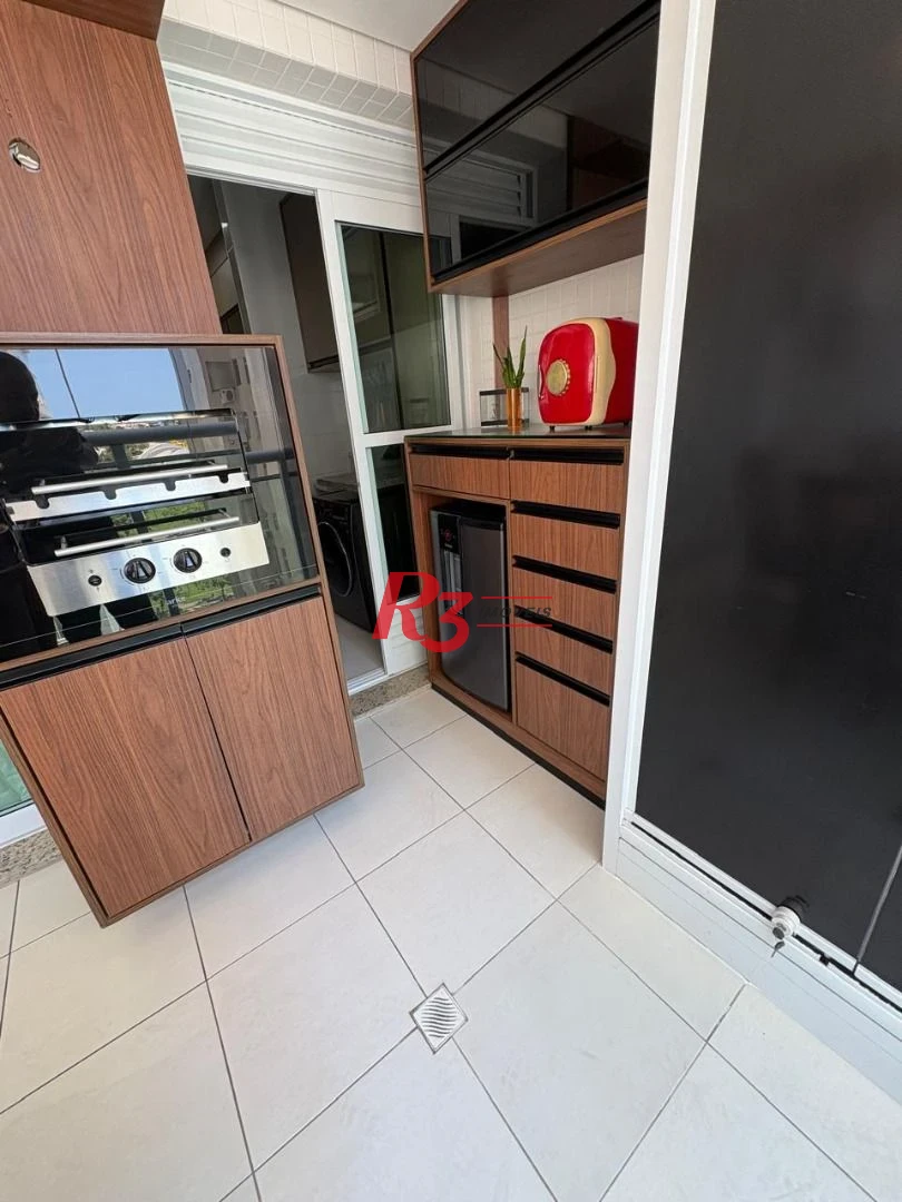 Apartamento com 2 dormitórios à venda, 76 m² por R$ 980.000,00 - José Menino - Santos/SP