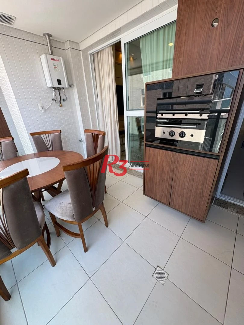 Apartamento com 2 dormitórios à venda, 76 m² por R$ 980.000,00 - José Menino - Santos/SP