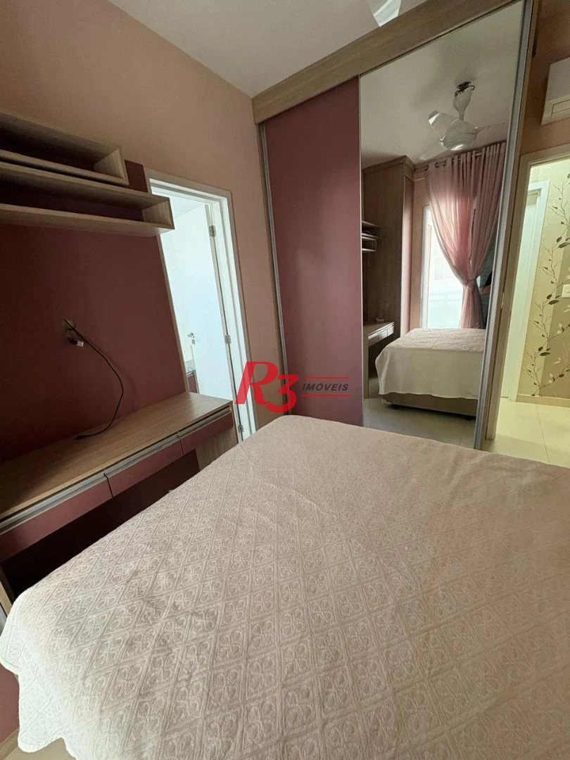 Apartamento com 2 dormitórios à venda, 76 m² por R$ 980.000,00 - José Menino - Santos/SP