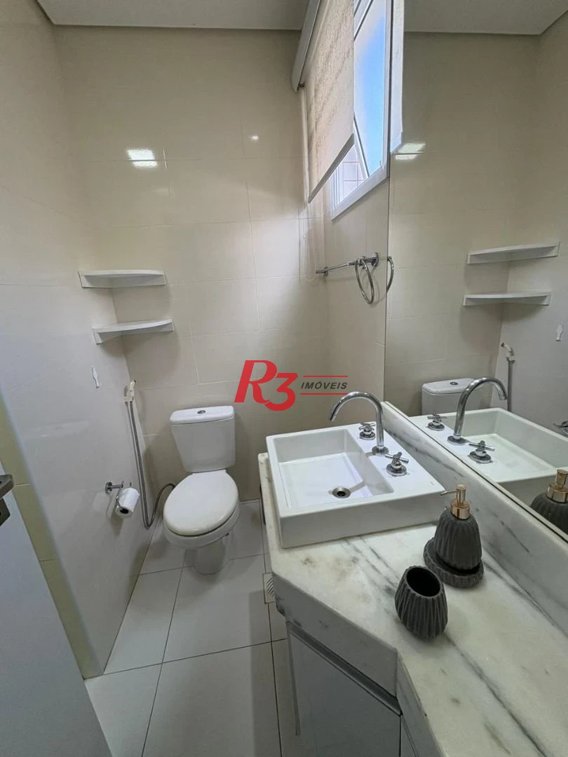 Apartamento com 2 dormitórios à venda, 76 m² por R$ 980.000,00 - José Menino - Santos/SP