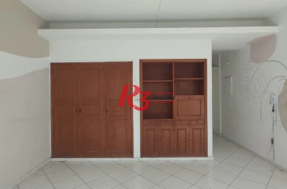 Kitnet à venda, 44 m² por R$ 330.000,00 - Boqueirão - Santos/SP