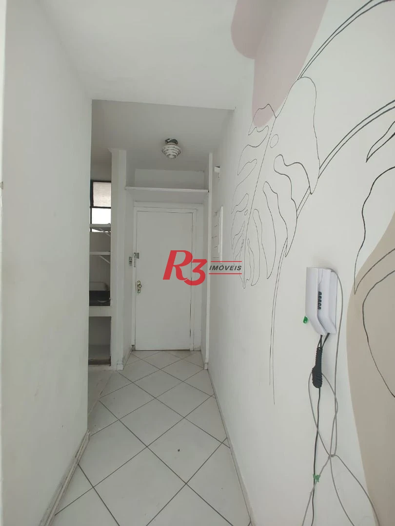 Kitnet à venda, 44 m² por R$ 330.000,00 - Boqueirão - Santos/SP
