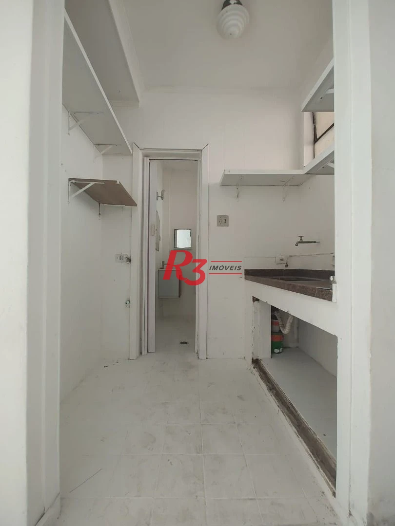 Kitnet à venda, 44 m² por R$ 330.000,00 - Boqueirão - Santos/SP