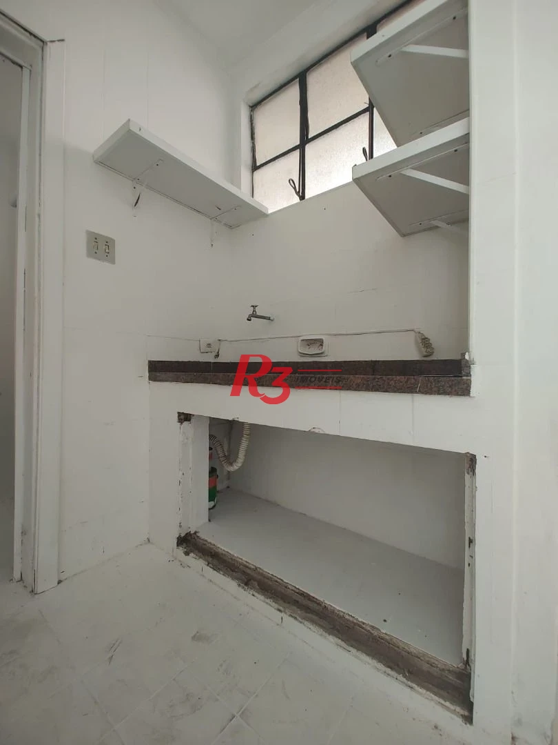 Kitnet à venda, 44 m² por R$ 330.000,00 - Boqueirão - Santos/SP