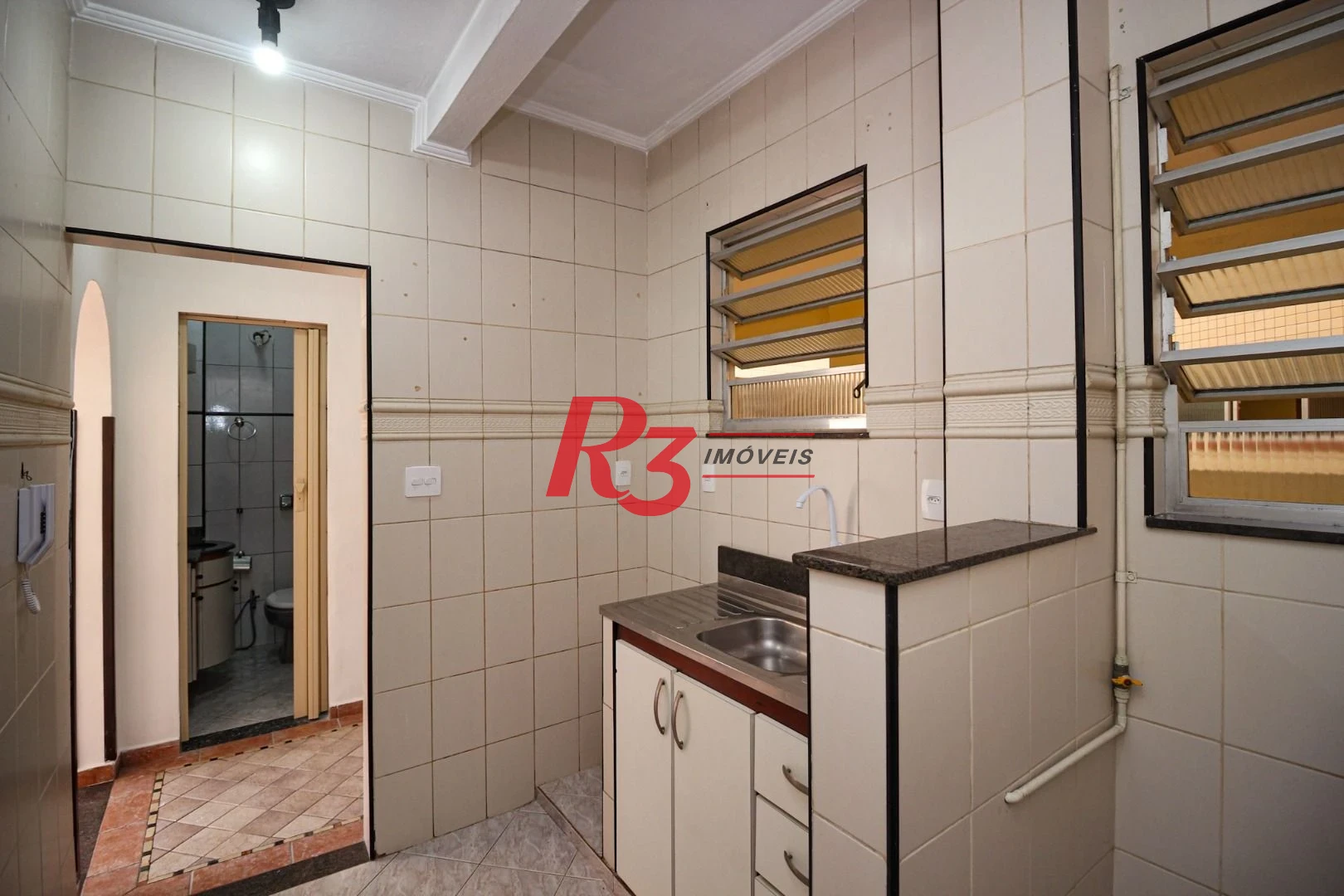 Apartamento com 1 dormitório à venda, 50 m² por R$ 380.000,00 - Ponta da Praia - Santos/SP