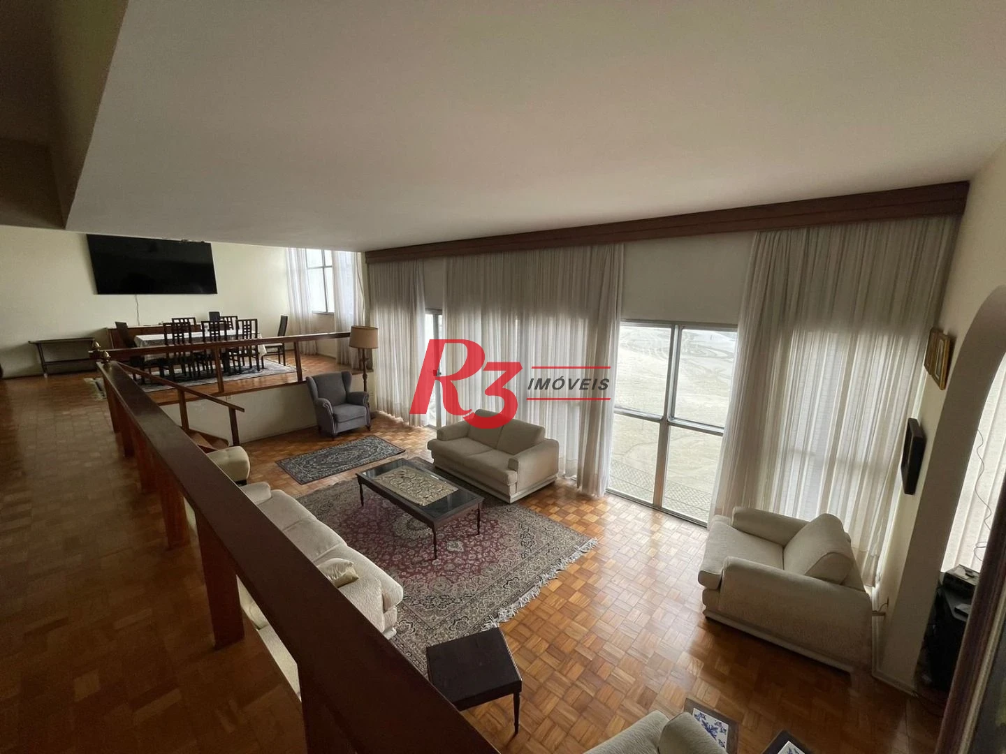 Apartamento com 4 dormitórios à venda, 235 m² por R$ 1.400.000,00 - Ilha Porchat - São Vicente/SP