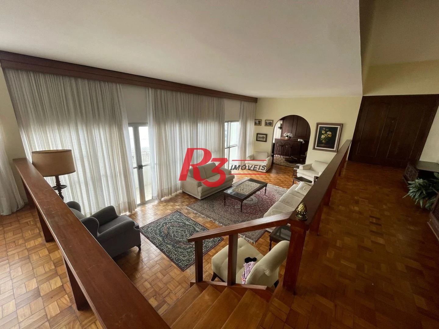 Apartamento com 4 dormitórios à venda, 235 m² por R$ 1.400.000,00 - Ilha Porchat - São Vicente/SP