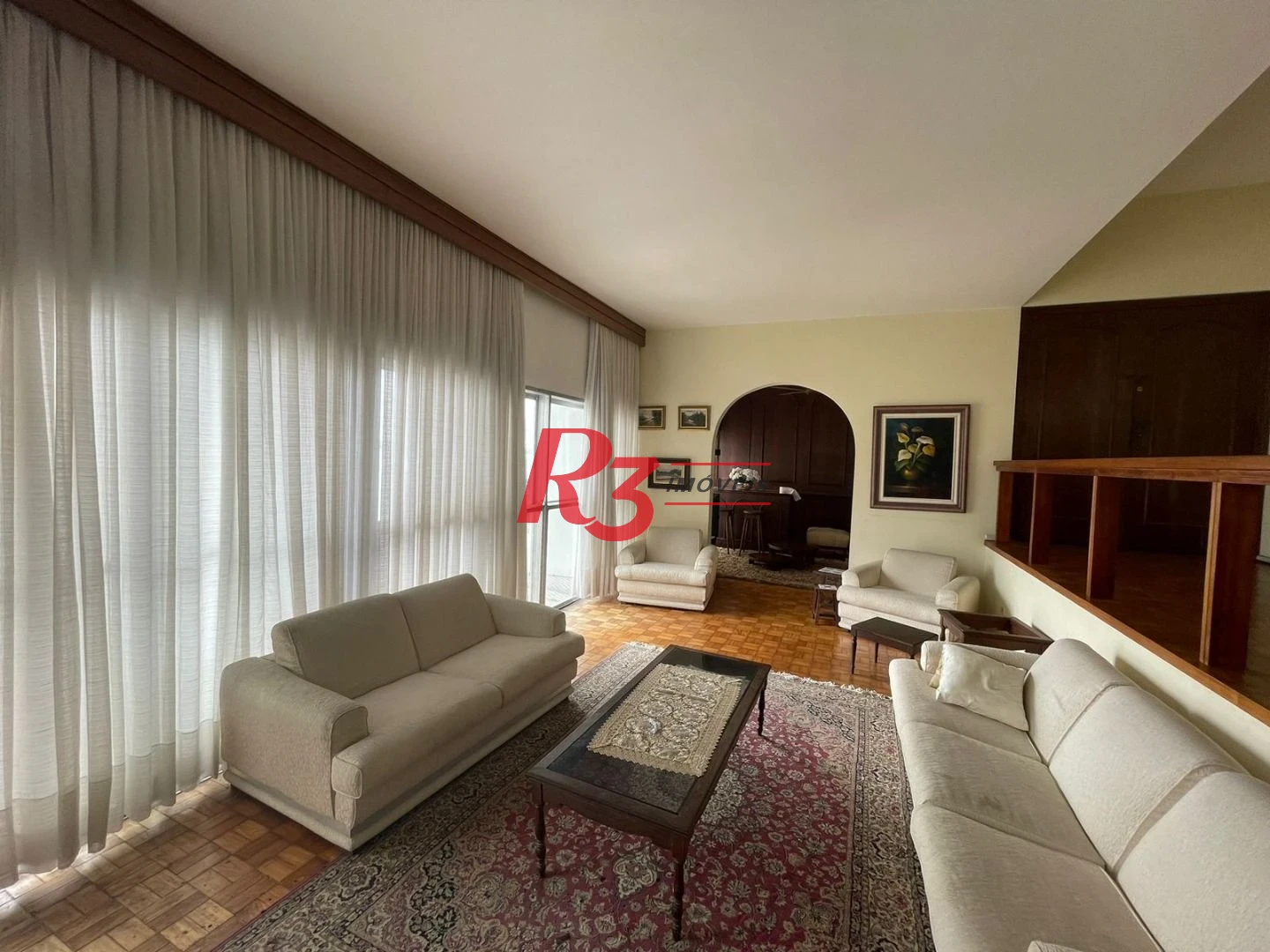 Apartamento com 4 dormitórios à venda, 235 m² por R$ 1.400.000,00 - Ilha Porchat - São Vicente/SP