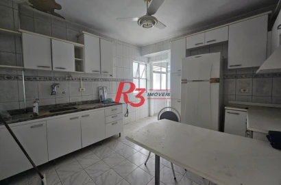Apartamento com 2 dormitórios à venda, 80 m² por R$ 430.000,00 - Campo Grande - Santos/SP