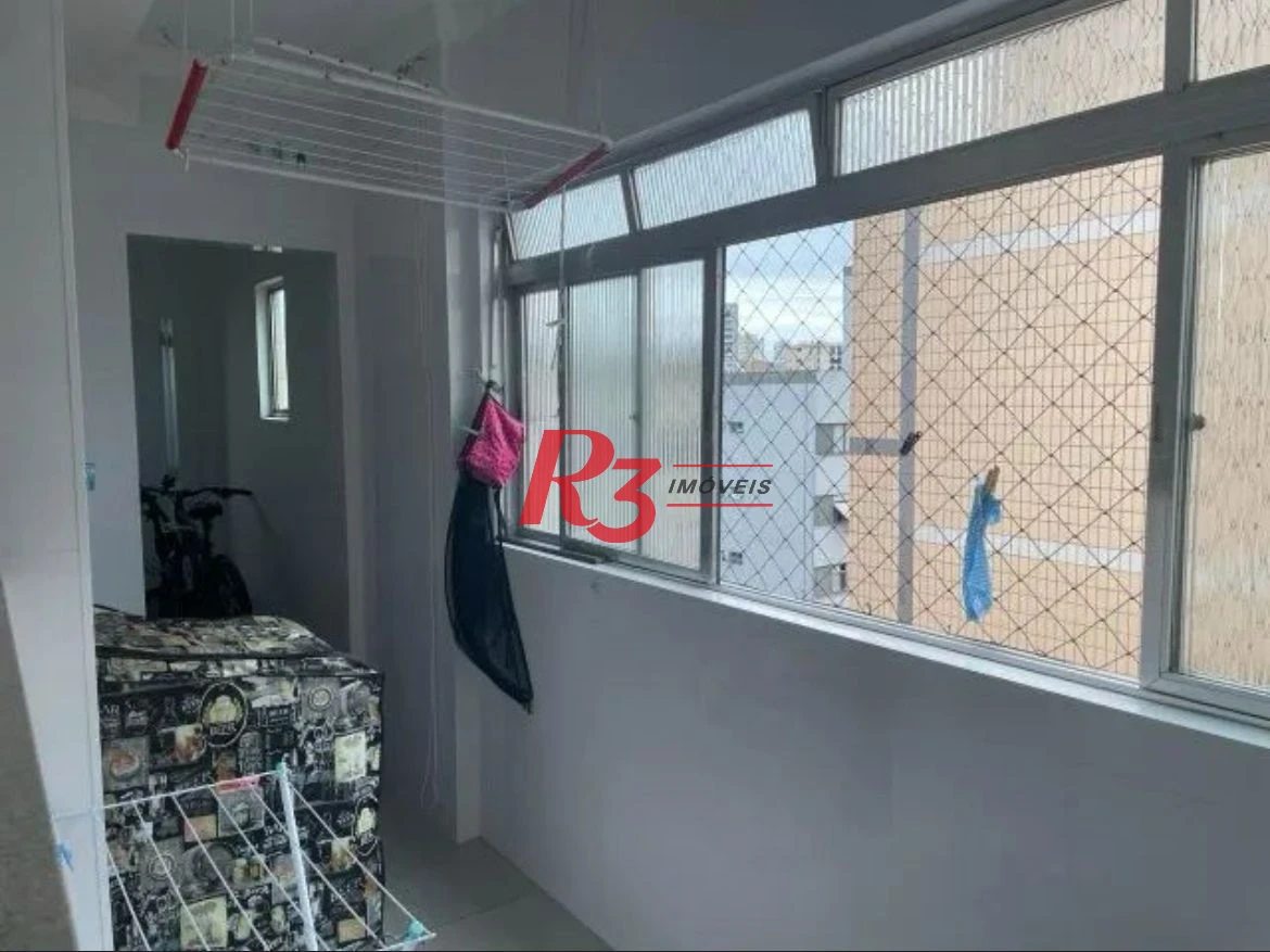 Apartamento com 3 dormitórios à venda, 93 m² por R$ 540.000,00 - Vila Matias - Santos/SP