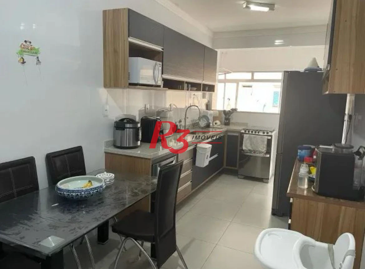 Apartamento com 3 dormitórios à venda, 93 m² por R$ 540.000,00 - Vila Matias - Santos/SP
