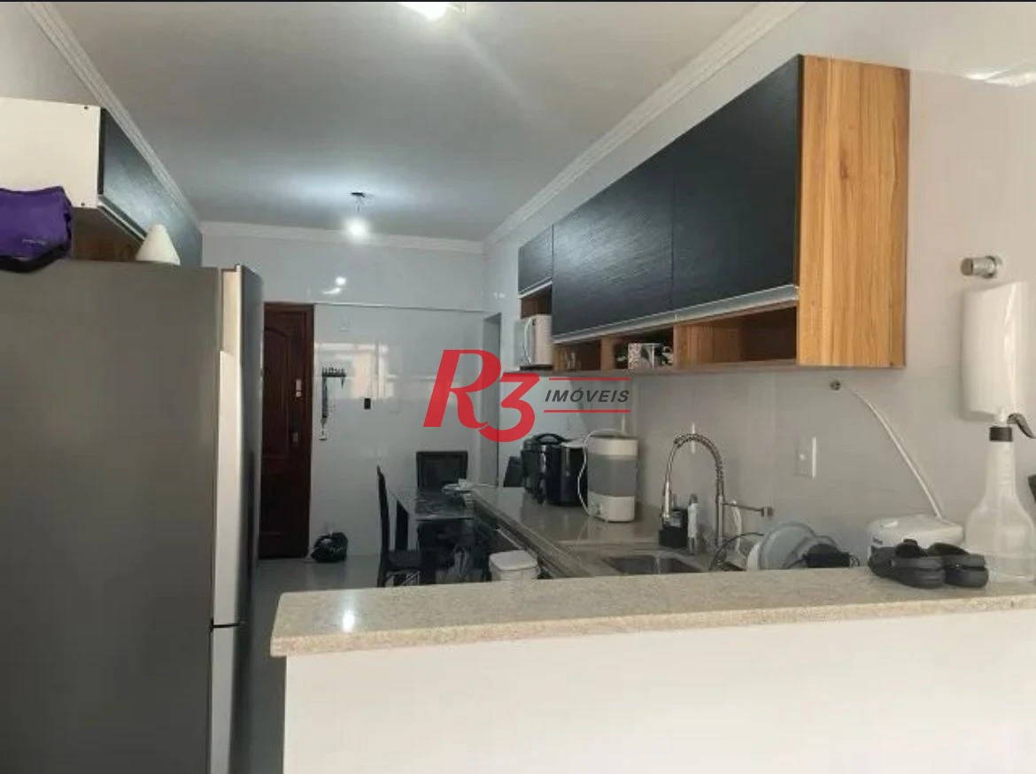 Apartamento com 3 dormitórios à venda, 93 m² por R$ 540.000,00 - Vila Matias - Santos/SP