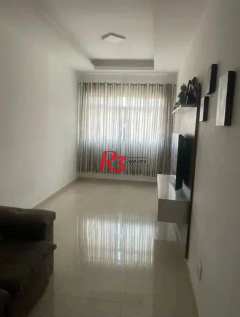 Apartamento com 3 dormitórios à venda, 93 m² por R$ 540.000,00 - Vila Matias - Santos/SP