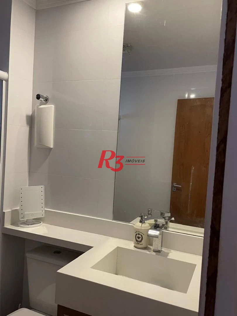 Apartamento com 3 dormitórios à venda, 93 m² por R$ 540.000,00 - Vila Matias - Santos/SP