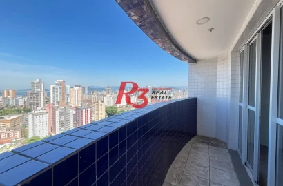 Sala à venda, 135 m² por R$ 1.150.000,00 - Ponta da Praia - Santos/SP