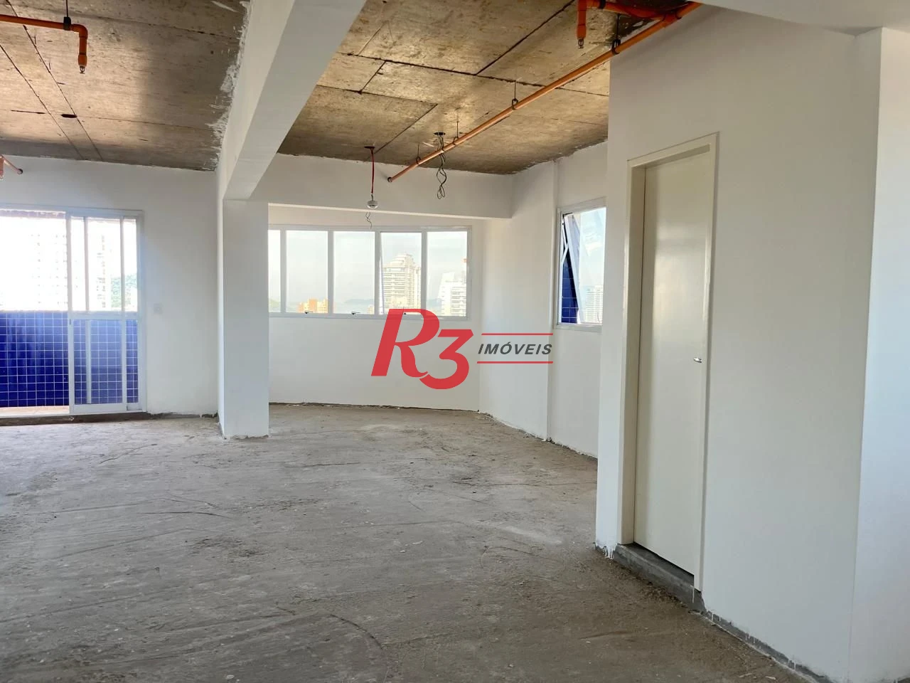 Sala à venda, 135 m² por R$ 1.150.000,00 - Ponta da Praia - Santos/SP