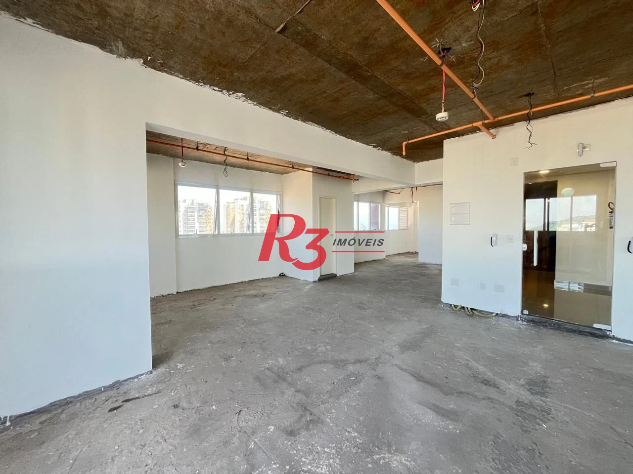 Sala à venda, 135 m² por R$ 1.150.000,00 - Ponta da Praia - Santos/SP