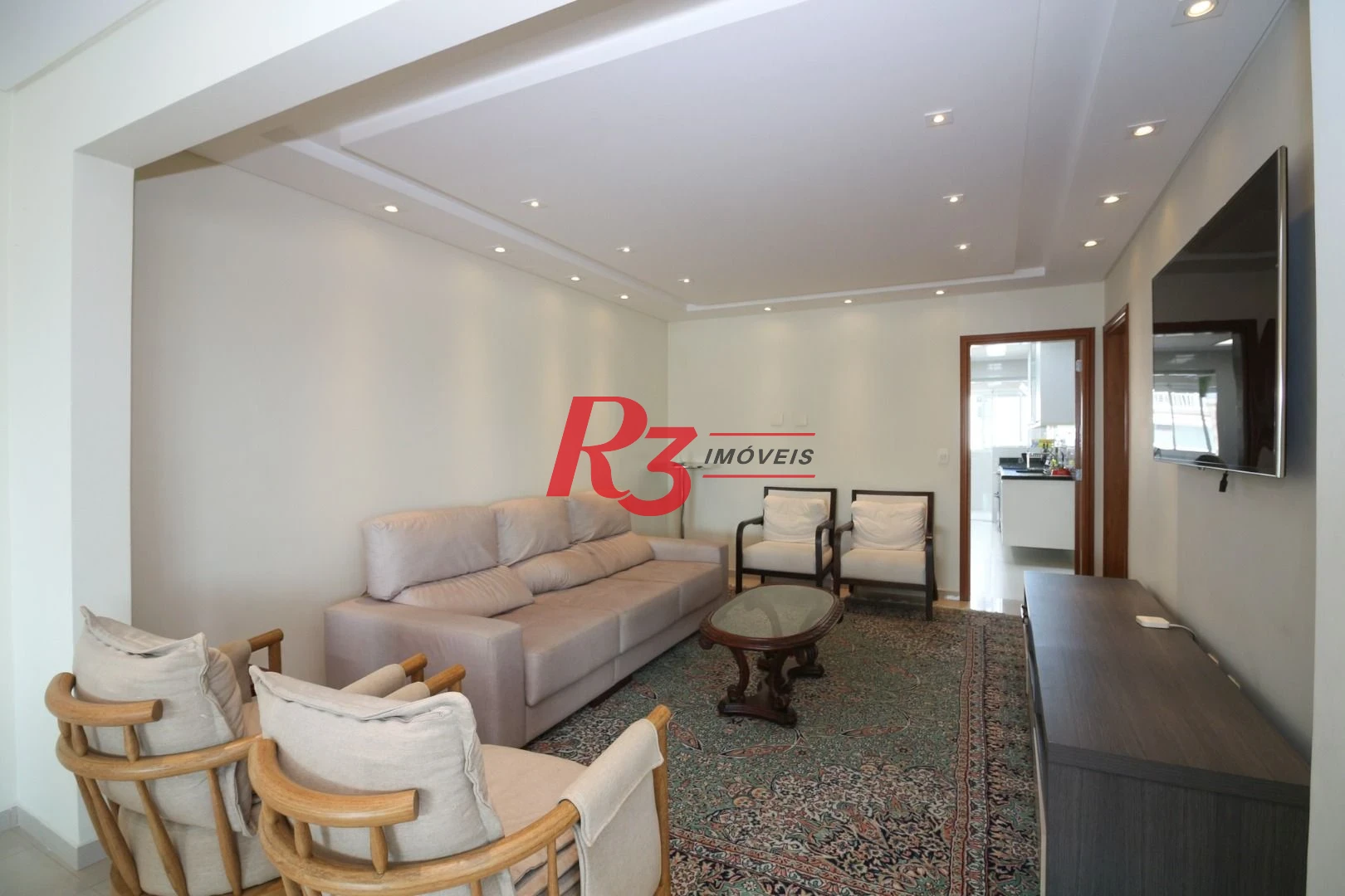 Apartamento com 3 dormitórios à venda, 199 m² por R$ 3.180.000,00 - Ponta da Praia - Santos/SP