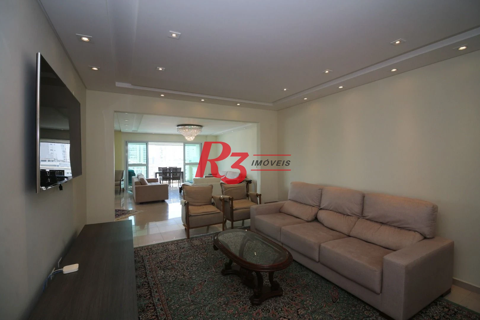 Apartamento com 3 dormitórios à venda, 199 m² por R$ 3.180.000,00 - Ponta da Praia - Santos/SP