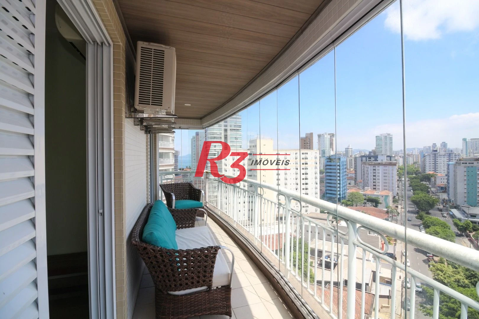 Apartamento com 3 dormitórios à venda, 199 m² por R$ 3.180.000,00 - Ponta da Praia - Santos/SP