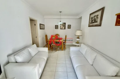 Apartamento com 2 dormitórios para alugar, 70 m² por R$ 4.421,00/mês - José Menino - Santos/SP