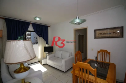 Apartamento com 2 dormitórios para alugar, 70 m² por R$ 4.631,90/mês - José Menino - Santos/SP