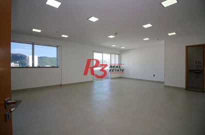 Sala, 52 m² - venda por R$ 480.000,00 ou aluguel por R$ 3.200,02/mês - Vila Matias - Santos/SP