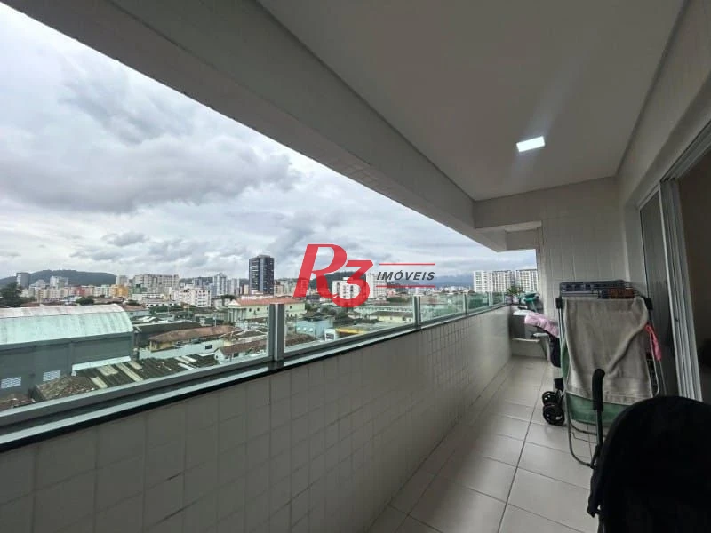 Apartamento com 2 dormitórios à venda, 60 m² por R$ 585.000,00 - Macuco - Santos/SP