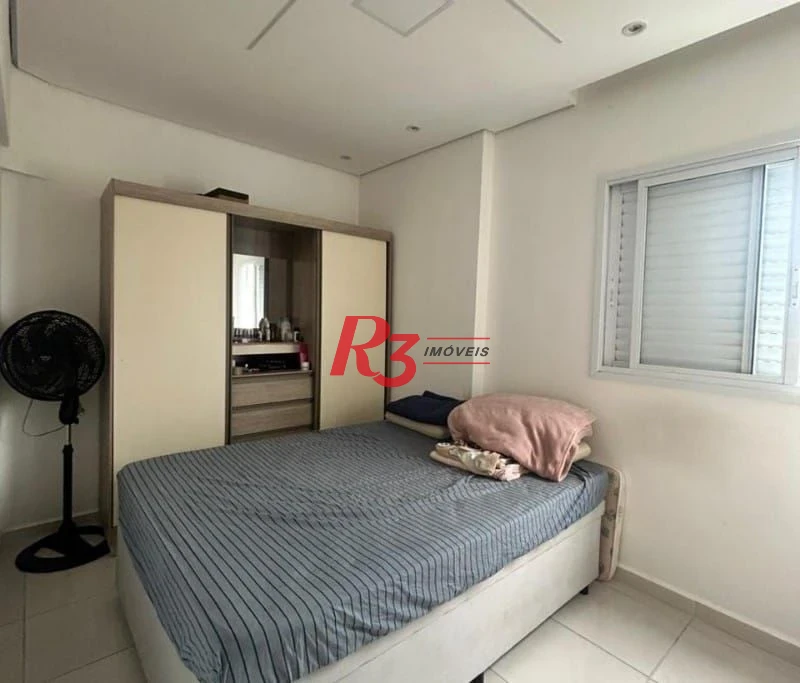 Apartamento com 2 dormitórios à venda, 60 m² por R$ 585.000,00 - Macuco - Santos/SP