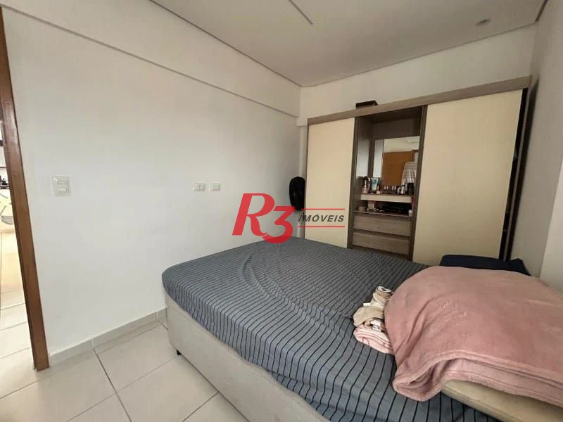 Apartamento com 2 dormitórios à venda, 60 m² por R$ 585.000,00 - Macuco - Santos/SP