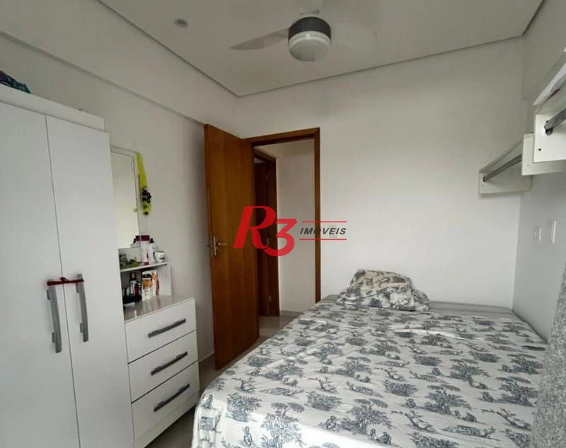 Apartamento com 2 dormitórios à venda, 60 m² por R$ 585.000,00 - Macuco - Santos/SP