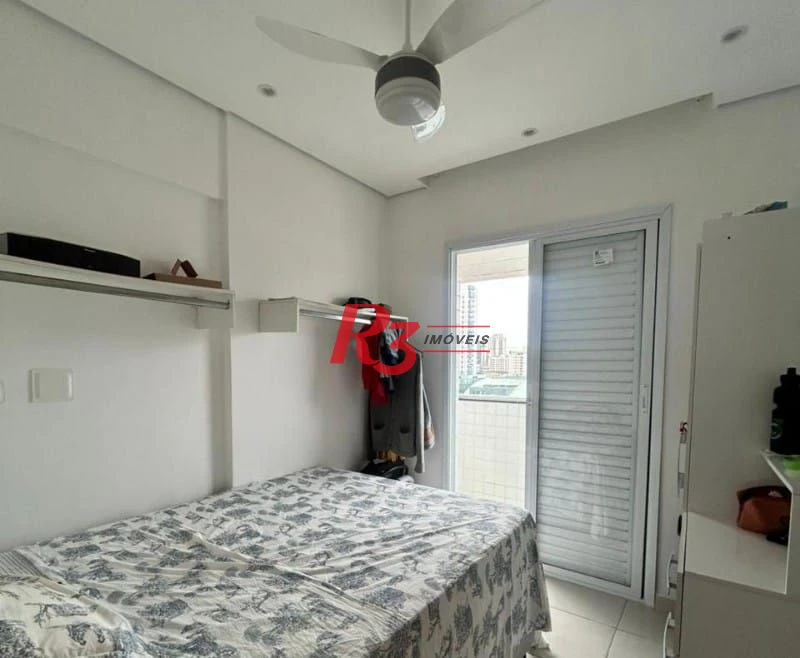 Apartamento com 2 dormitórios à venda, 60 m² por R$ 585.000,00 - Macuco - Santos/SP