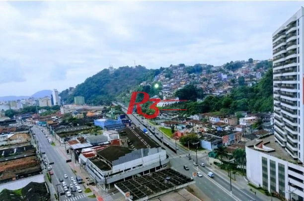 Sala para alugar, 42 m² por R$ 2.588,00/mês - Valongo - Santos/SP