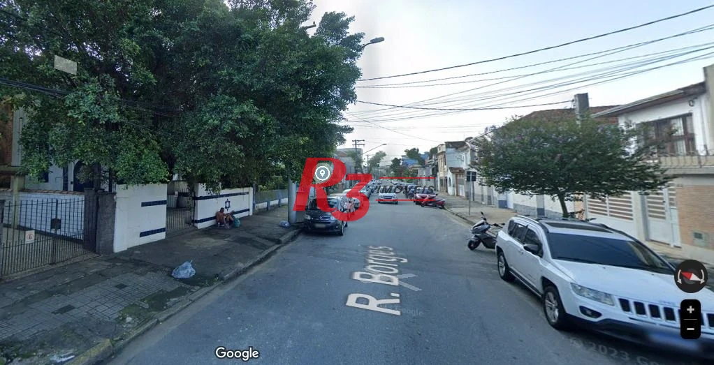 Terreno à venda, 650 m² por R$ 2.128.000,00 - Macuco - Santos/SP