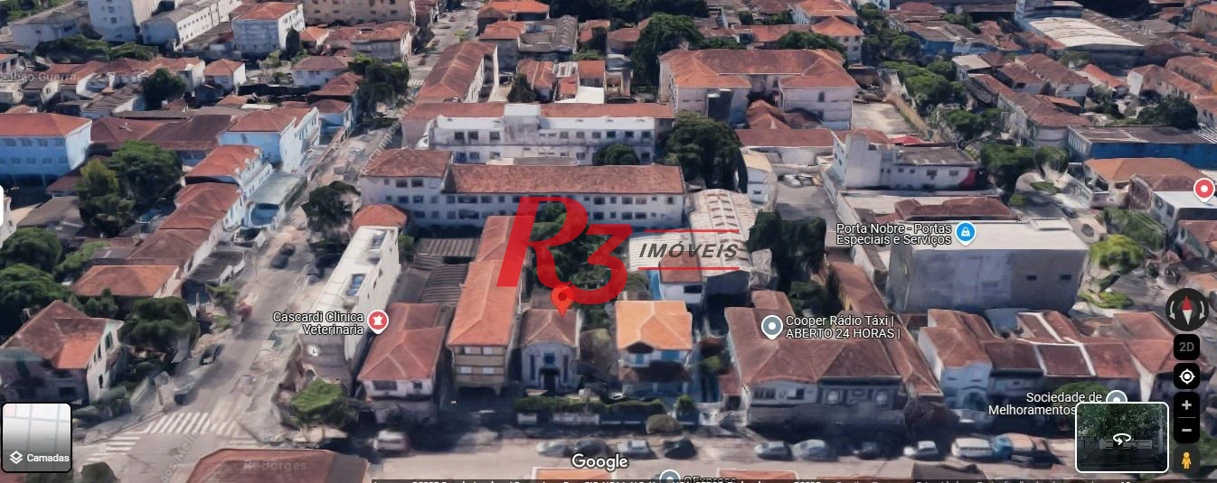 Terreno à venda, 650 m² por R$ 2.128.000,00 - Macuco - Santos/SP