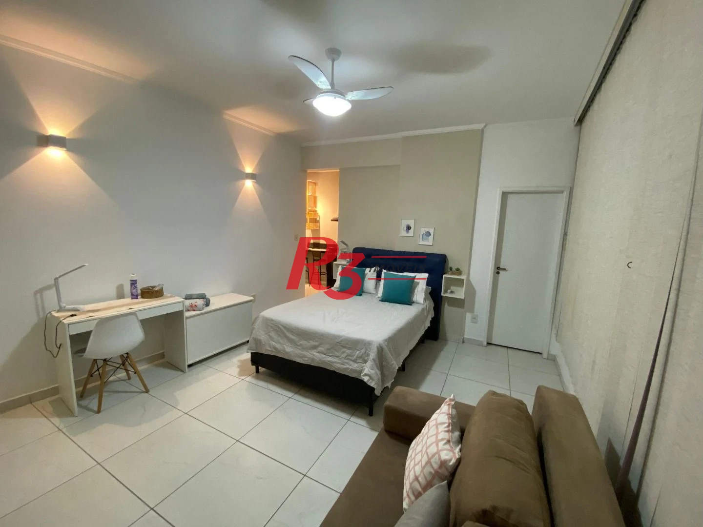 Kitnet com 1 dormitório, 29 m² - venda por R$ 320.000,00 ou aluguel por R$ 3.349,35/mês - Boa Vista - São Vicente/SP