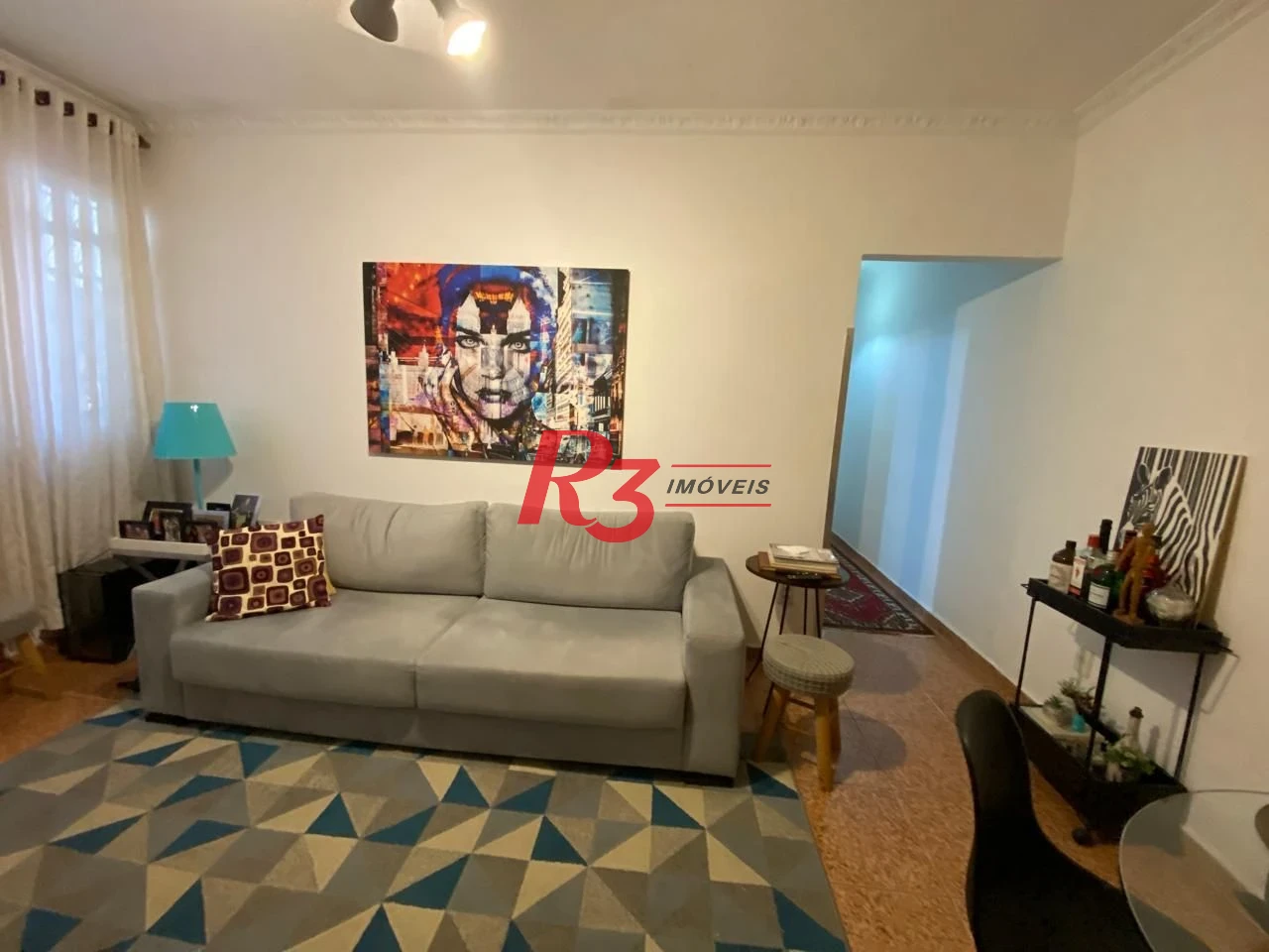 Apartamento com 2 dormitórios à venda, 70 m² por R$ 395.000,00 - Campo Grande - Santos/SP