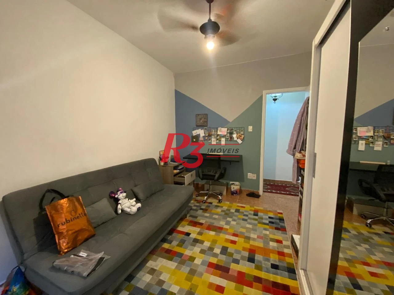 Apartamento com 2 dormitórios à venda, 70 m² por R$ 395.000,00 - Campo Grande - Santos/SP