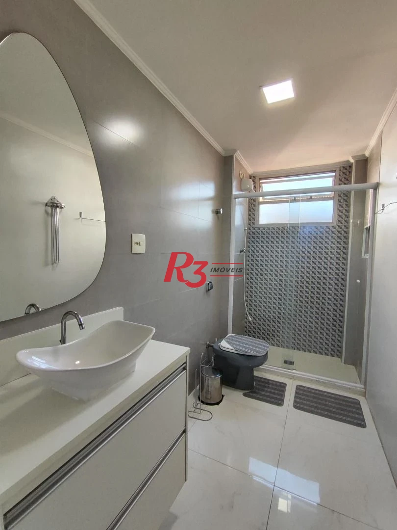 Apartamento com 2 dormitórios à venda, 100 m² por R$ 780.000,00 - Boqueirão - Santos/SP