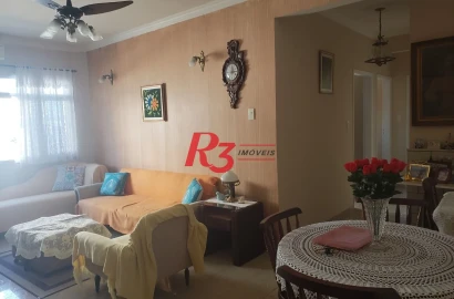 Apartamento à venda, 79 m² por R$ 450.000,00 - Encruzilhada - Santos/SP