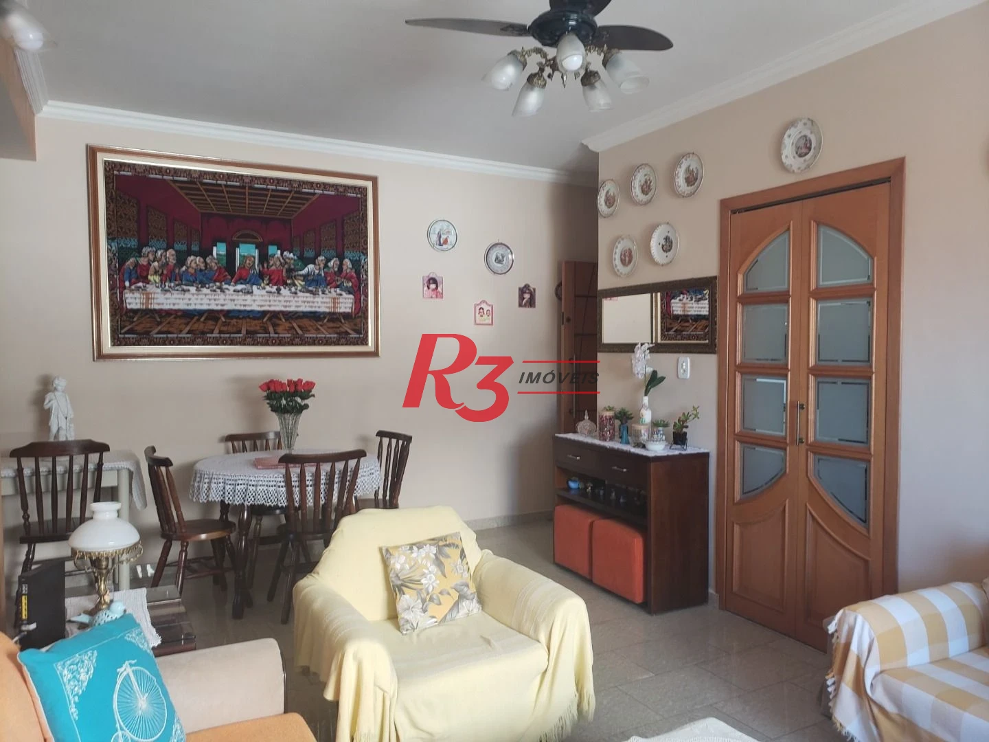 Apartamento à venda, 79 m² por R$ 450.000,00 - Encruzilhada - Santos/SP