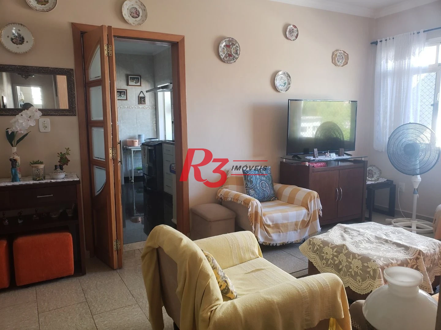Apartamento à venda, 79 m² por R$ 450.000,00 - Encruzilhada - Santos/SP