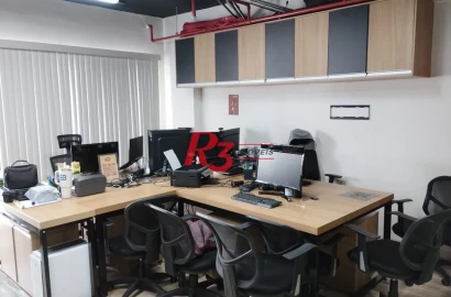 Sala à venda, 60 m² por R$ 480.000,00 - Centro - Santos/SP