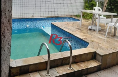 Casa com 2 dormitórios à venda, 324 m² por R$ 1.400.000,00 - Embaré - Santos/SP