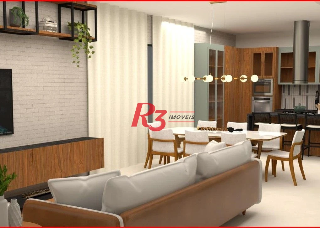 Casa à venda, 260 m² por R$ 3.180.000,00 - Embaré - Santos/SP