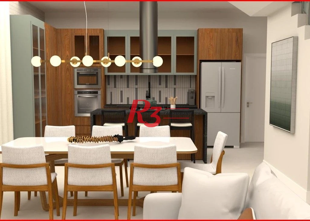 Casa à venda, 260 m² por R$ 3.180.000,00 - Embaré - Santos/SP