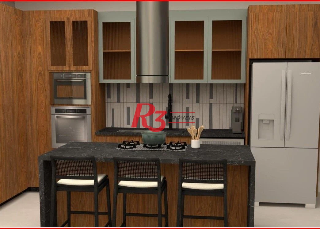 Casa à venda, 260 m² por R$ 3.180.000,00 - Embaré - Santos/SP
