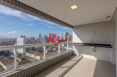 Apartamento com 2 dormitórios à venda, 81 m² por R$ 1.290.000,00 - Boqueirão - Santos/SP
