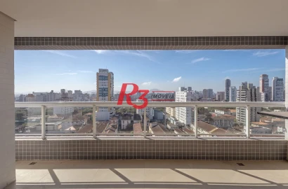 Apartamento com 2 dormitórios à venda, 81 m² por R$ 1.310.000,00 - Boqueirão - Santos/SP