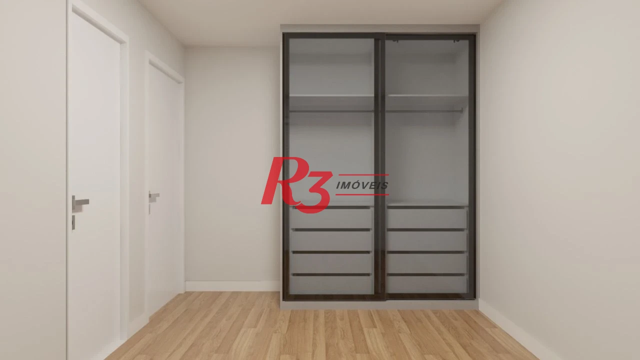 Apartamento com 2 suítes à venda, 81 m² por R$ 1.250.000 - Boqueirão - Santos/SP